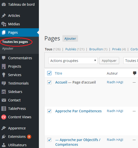 WordPress : Masquer les commentaires sur les pages