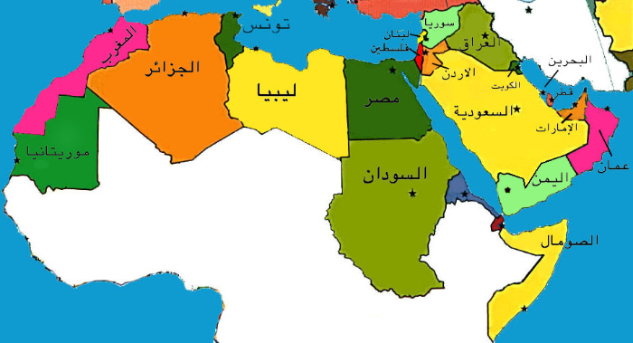 المعطيات الجغرافية للعالم العربي والاسلامي