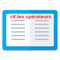 C#: Les opérateurs Logo