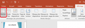 Modifier la taille de vos diapositives