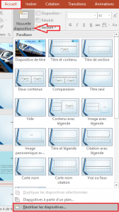 importer diapositive powerpoint