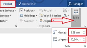 smartart word positionnement