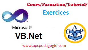 Exercices d'applications les variables en VB.Net