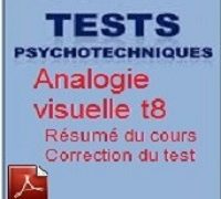 Test psychologique analogie visuelle t8