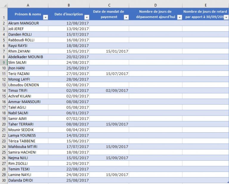 Conna tre Les Fonctions Aujourdhui Et Maintenant En Excel Apcpedagogie