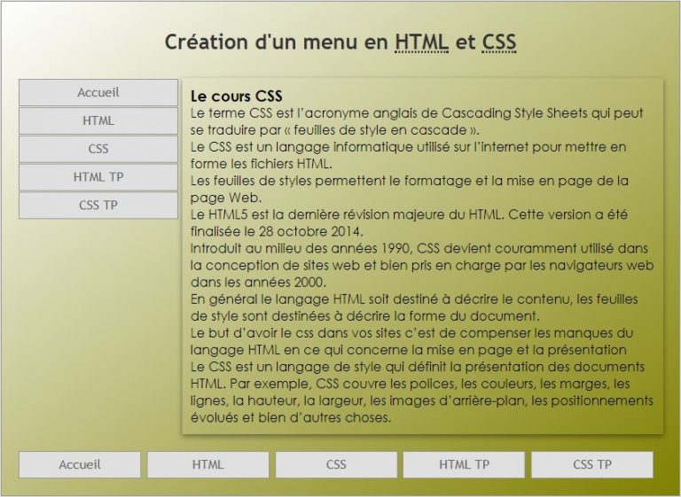 cours css  apcpedagogie