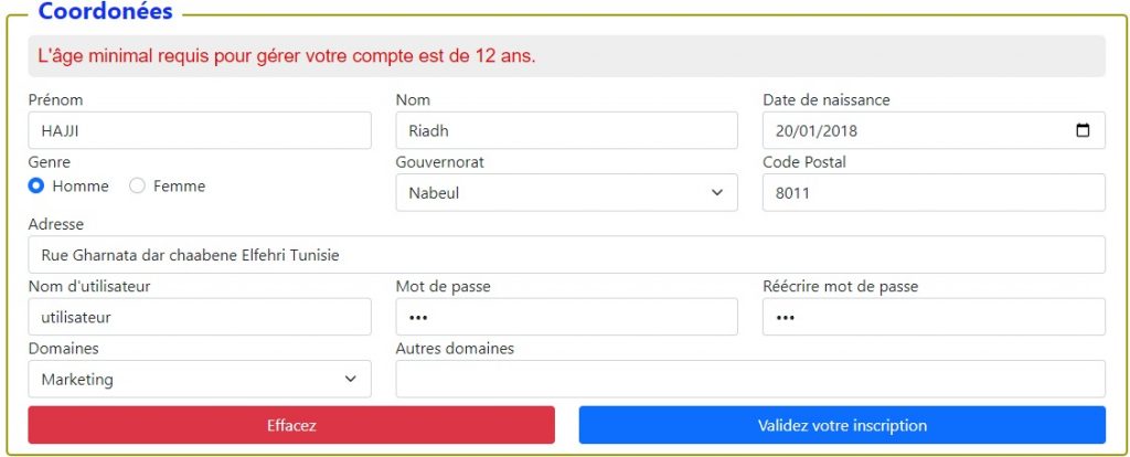 Exercices Les Formulaires En PHP : Série 01 - Apcpedagogie