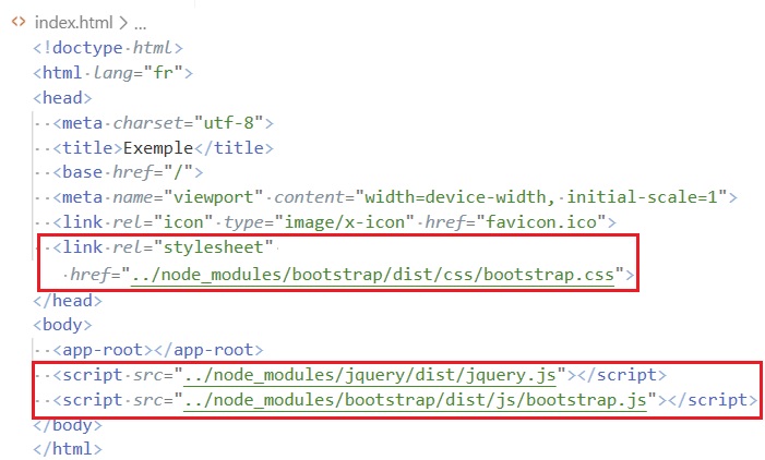 Intégrer Bootstrap avec Angular - apcpedagogie