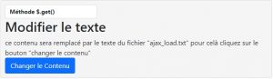 Les méthodes get() et post() jQuery AJAX