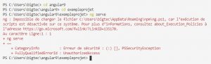 Créer un nouveau projet Angular