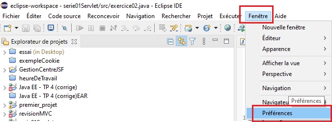 Création d'un serveur Tomcat sous Eclipse