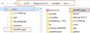 Comment installer l'application Web bWAPP