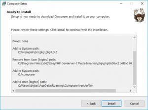 installation Laravel