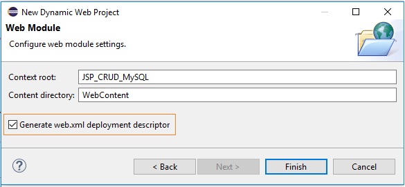 JDBC CRUD utilisant Java et Mysql