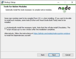 Comment installer node.js sur Windows