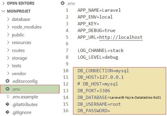 Laravel8 Ajax CRUD avec Yajra Datatables et Modal