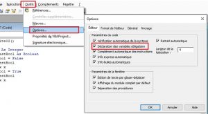Les variables en VBA