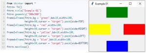 Python Tkinter Frame