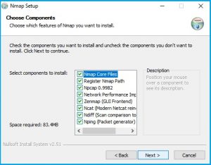 Installation Nmap sur Windows