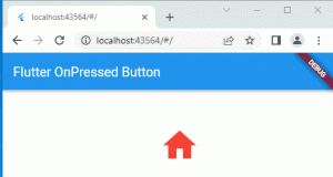 Flutter Button onPressed