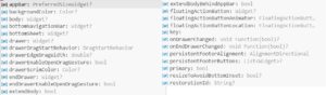 Flutter Scaffold