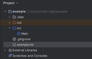 Créez votre premier projet avec Intellij IDE