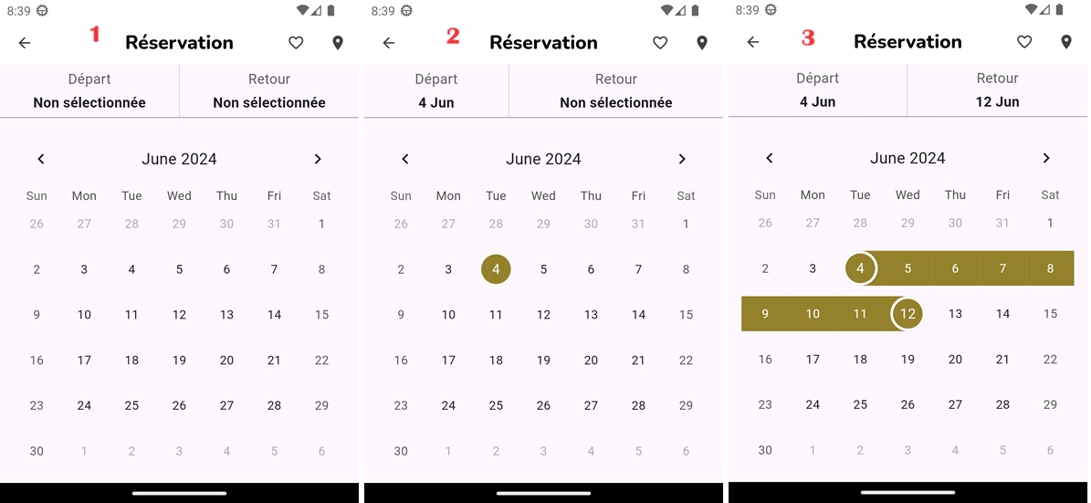 Création d'un calendrier personnalisé avec Flutter